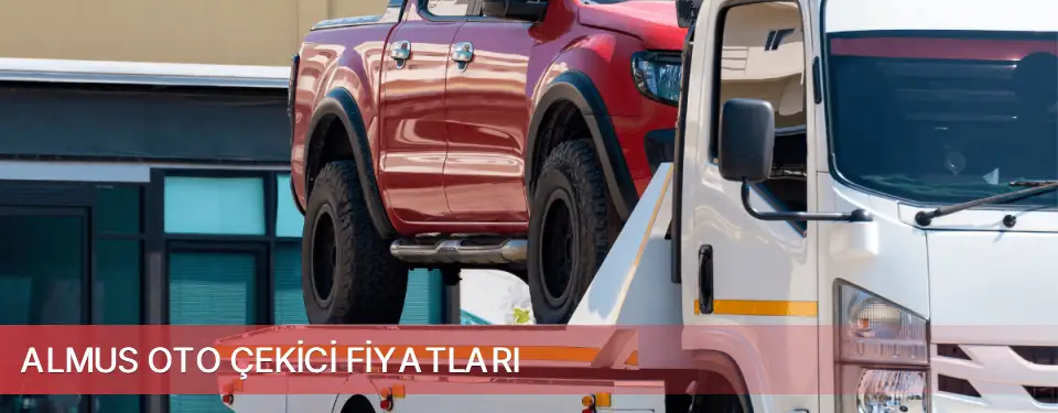 Almus İlçemi Oto Çekici Fiyatları